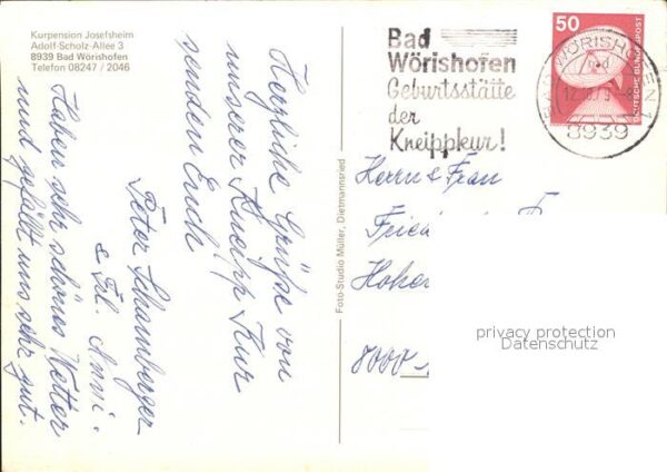 Bad Woerishofen Kurpension Josefsheim – Bild 2