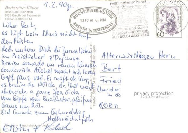 Kreuth Tegernsee Buchsteiner Hütten – Bild 2