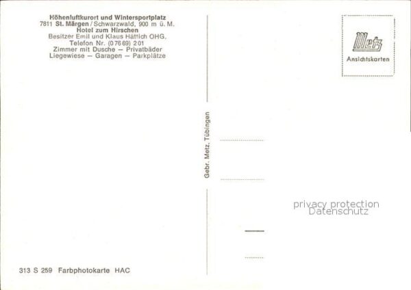 St Maergen Hotel zum Hirschen – Bild 2