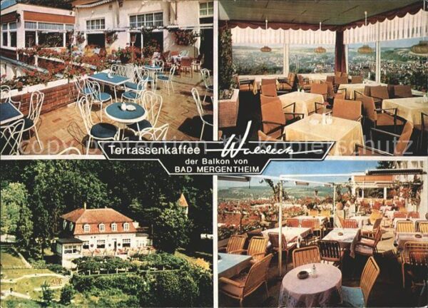 Bad Mergentheim Terrassenkaffee Waldeck