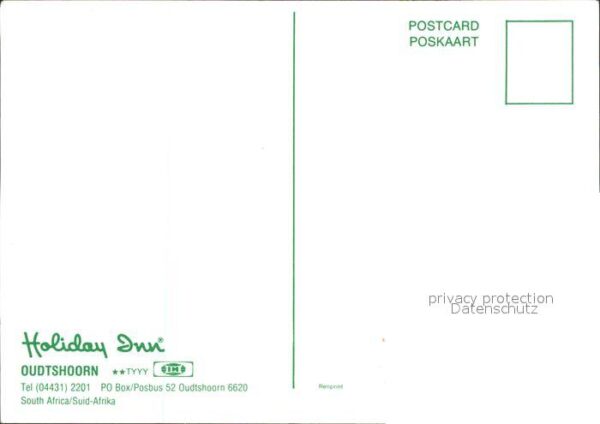 Suedafrika Southafrica RSA Holiday Inn Hotel – Bild 2