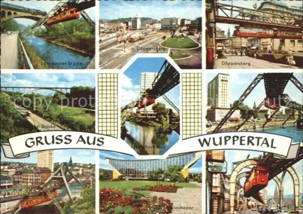 Wuppertal Schwebebahn Döppersberg Oper