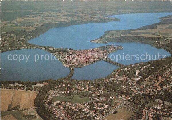 Ratzeburg Fliegeraufnahme Inselstadt