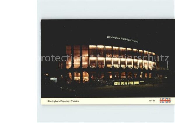 Birmingham Tehatre at Night