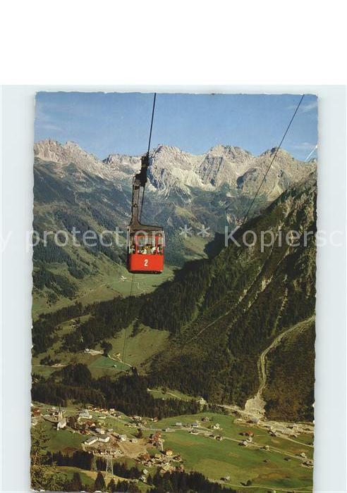 Mittelberg Kleinwalsertal Walmendingerhorn-Seilbahn