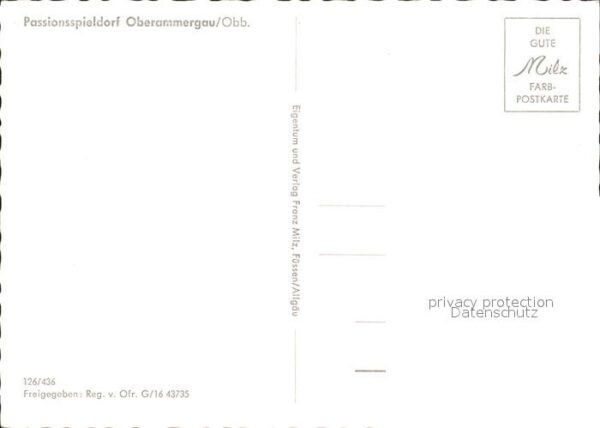 Oberammergau Fliegeraufnahme Passionsspieldorf – Bild 2