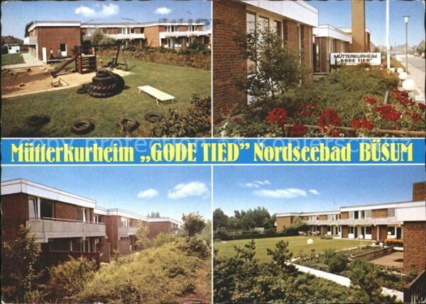 Buesum Nordseebad Mütterkurheim Gode Tied Kinderspielplat
