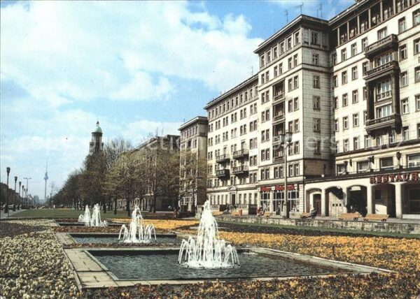 Berlin Frankfurter Allee Wasserspiele