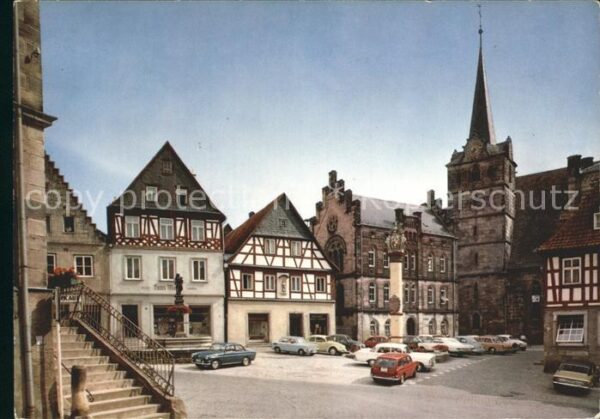 Kronach Oberfranken Melchior Otto Platz Katholische Stadtpf