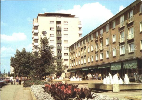 Eisenhuettenstadt Leninallee Wasserspiele