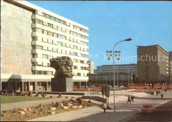 Karl-Marx-Stadt Karl Marx Allee Monument