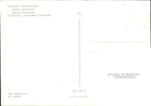 Tapolca Warenhaus – Bild 2