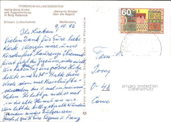 Dillweissenstein Heilig Geist Kirche Jugendherberge Stei – Bild 2