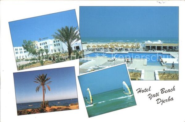 Djerba Hotel Yati Beach Swimming Pool Windsurf