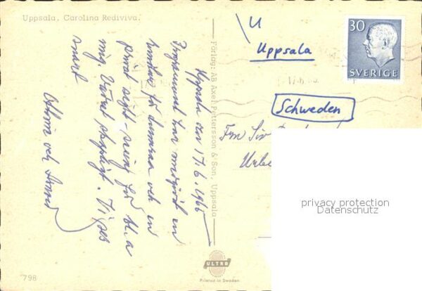 Uppsala Carolina Rediviva – Bild 2