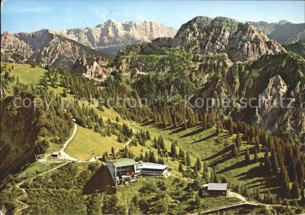 Schwangau Tegelbergbahn Bergstation Panorama Zugs
