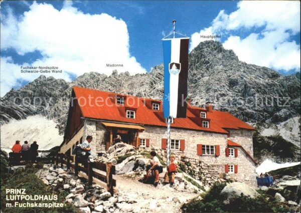 Immenstadt Allgaeu Prinz Luitpoldhaus Schutzhütte am Hochv