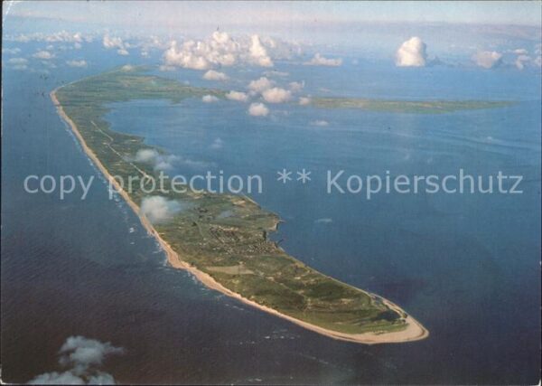 Insel Sylt Luftaufnahme aus 3000 Meter Höhe