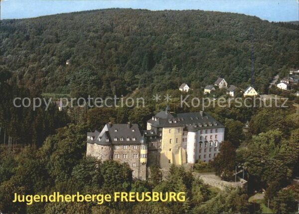 Freusburg Jugendherberge Fliegeraufnahme