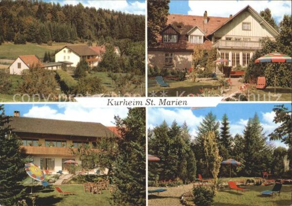 Goerwihl Kurheim St Marien im Schwarzwald Garten