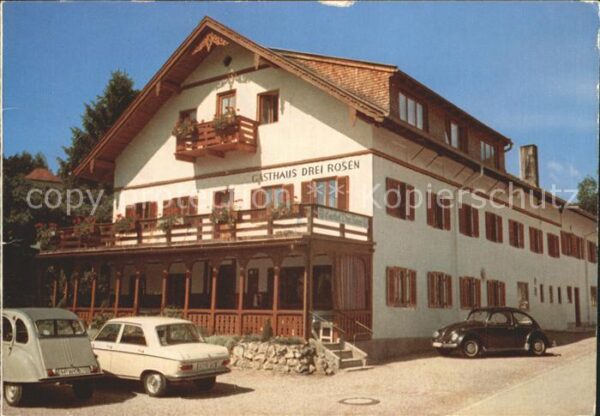 Bernried Starnberger See Gasthof Drei Rosen
