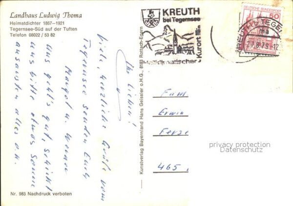 Tegernsee Landhaus Ludwig Thoma – Bild 2