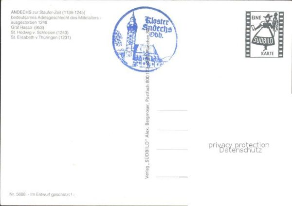 Kloster Andechs zur Staufer Zeit Chronik Wappen – Bild 2