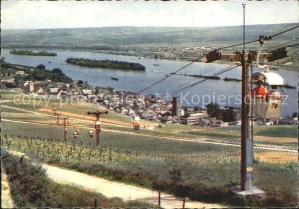 Ruedesheim Rhein Seilbahn Niederwald