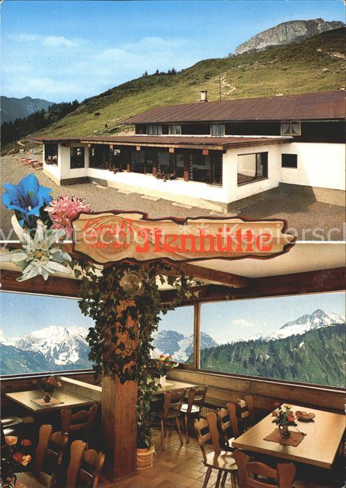 Hirschegg Kleinwalsertal Vorarlberg Ifenhütte Blick auf den Hohen Ifen Allg
