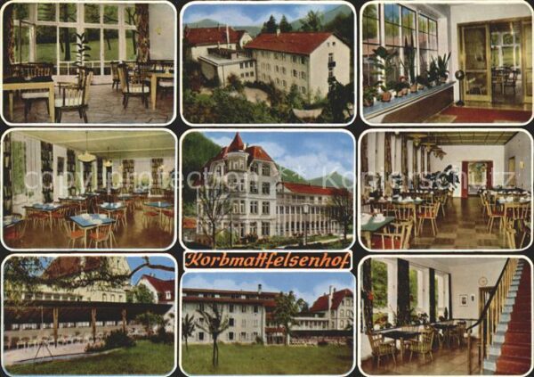 Baden-Baden Erholungsheim Korbmattfelsenhof Kurstad