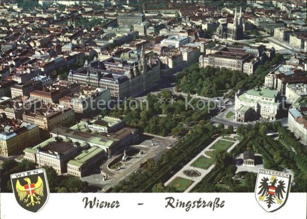 Wien Ringstrasse Parlament Rathaus Universit