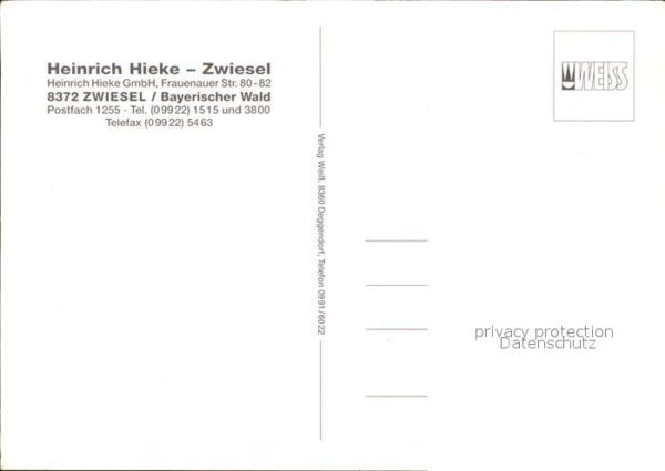 Zwiesel Niederbayern Bayerwald Bärwurzerei Fassadenmalerei W – Bild 2