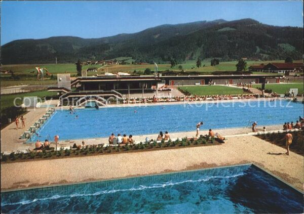 Inzell Freischwimmbad Luftkurort am Kurpark
