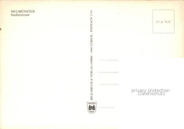 Neumuenster Schleswig-Holstein Stadtzentrum – Bild 2
