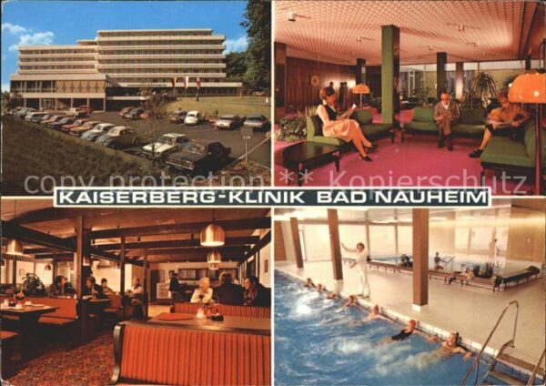 Bad Nauheim Kaiserberg Klinik Pitzer KG Hallenbad W