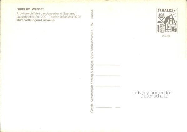 Ludweiler Haus im Warndt Arbeiterwohlfahrt Landes – Bild 2
