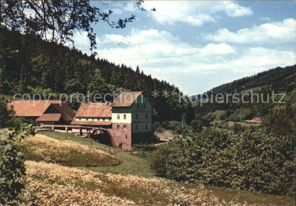 Struempfelbrunn Mühle im Höllgrund Luftkurort Odenwald