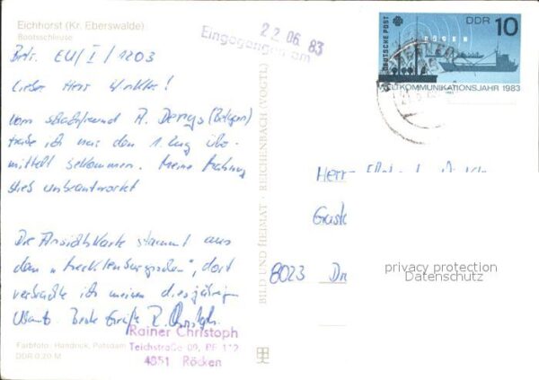 Eichhorst Eberswalde Bootsschleuse – Bild 2