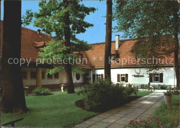 Moritzburg Sachsen Waldschänke Historische Gaststätte mit