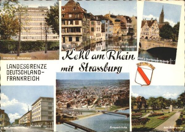 Kehl Rhein Strassburg Europahaus Münster Europabrü