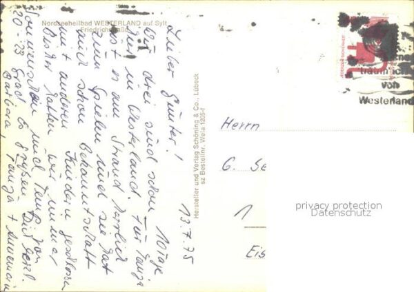 Westerland Sylt Friedrichstrasse Nordseeheilbad – Bild 2