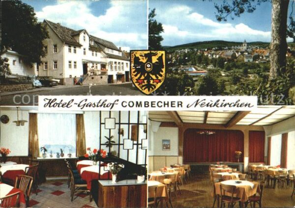 Neukirchen Knuellgebirge Hotel Gasthof Combecher Gesamtansicht L
