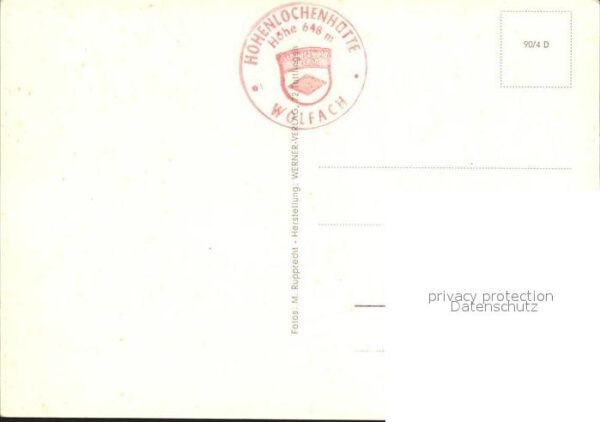 Wolfach Hohenlochenhütte Schwarzwaldverein – Bild 2