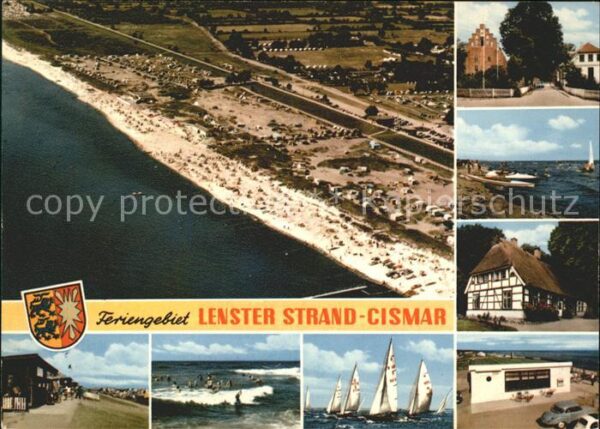 Cismar Feriengebiet Lenster Strand Fliegeraufn