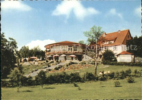 Hahnenklee-Bockswiese Harz Cafe Restaurant Bastei Garten