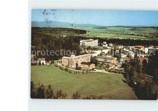 Bad Alexandersbad im Fichtelgebirge Fliegeraufnahme