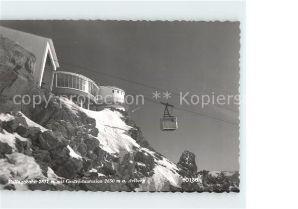 St Anton Arlberg Valluga Bergbahn mit Gratrestauration B