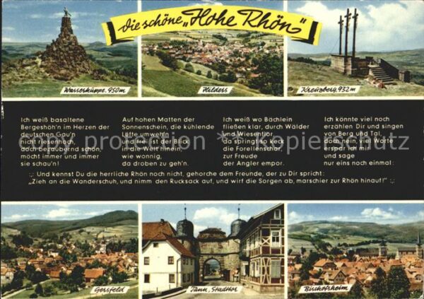 Kloster Kreuzberg Wasserkuppe Hilders Vers