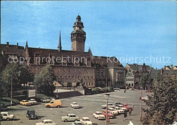 Zeitz Rathaus Friedensplatz