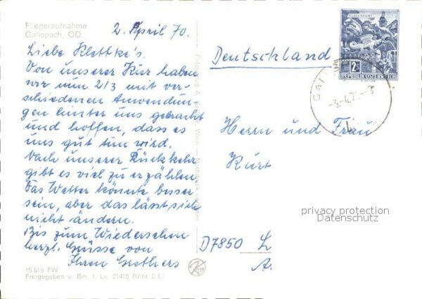 Gallspach Fliegeraufnahme – Bild 2